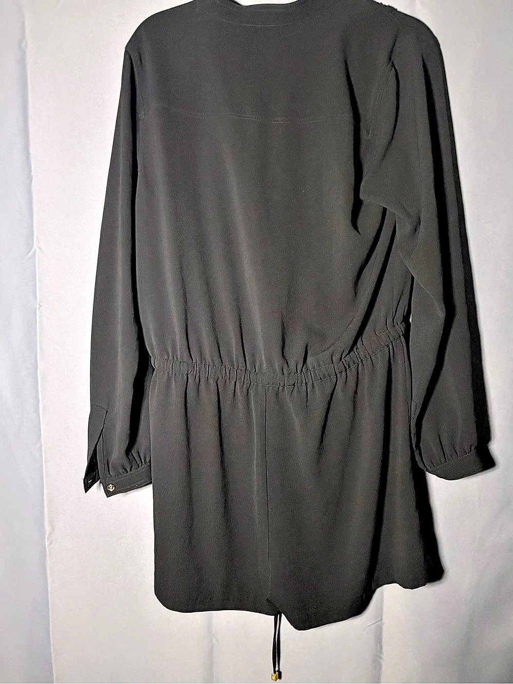 Michael Kors Black Long Sleeve Romper Size Large - Picture 2 of 4